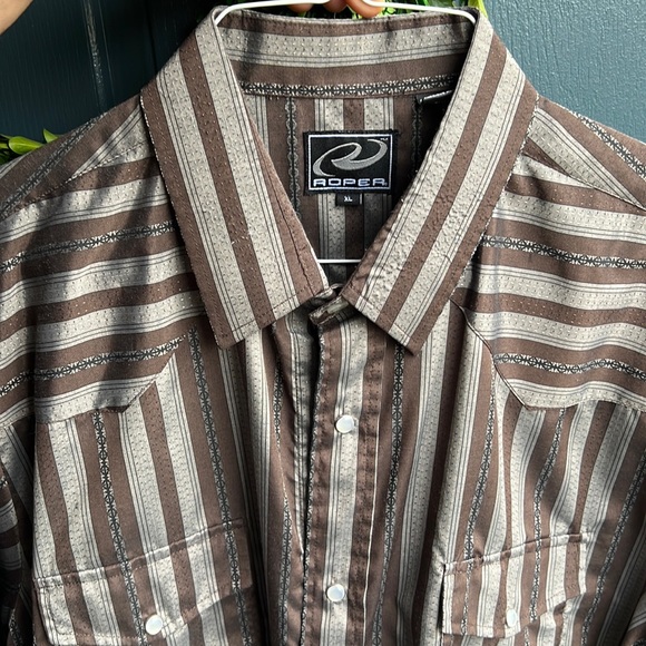 Pearl Snap shirt - Roper XL - Picture 8 of 8